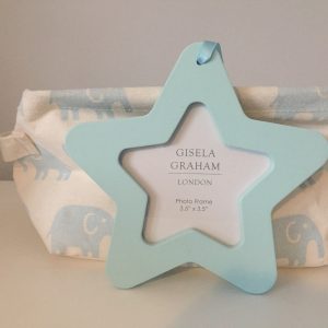 Blue Star Hanging Photo Frame