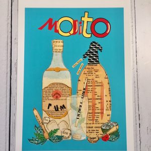 Mojito A4 Unframed Print