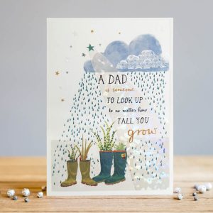 Dad to Look Up To Card