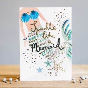 Sparkle Like a Mermaid Card
