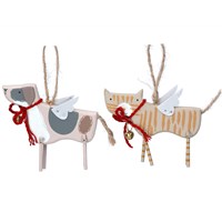 Angel Wings Cat Decoration from Gisela Graham