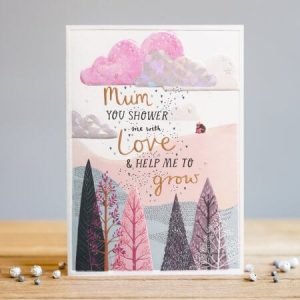 Mum and Mountains Card