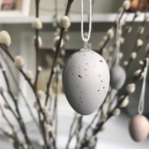Bag of 12 Mini Speckled Egg Decorations from Gisela Graham