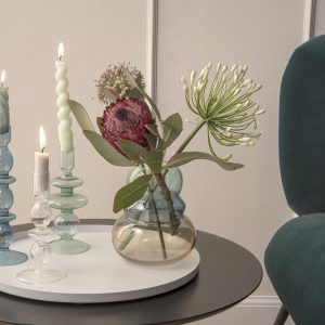 Round Tray In White from Present Time