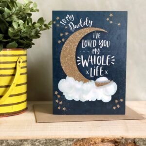 To My Daddy Greetings Card