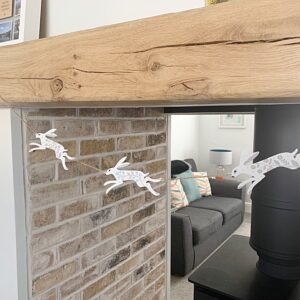 Hopping Hare Garland