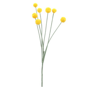 Yellow Faux Billy Bob Spray from Gisela Graham