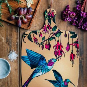 Hummingbird Large Platter Board from Katie Cardew