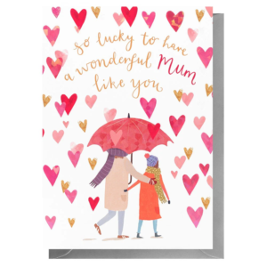 So Lucky to Have A Wonderful Mum Card