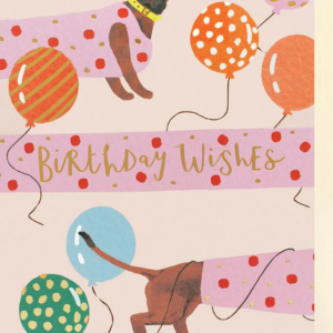 Dachshund Happy Birthday Card